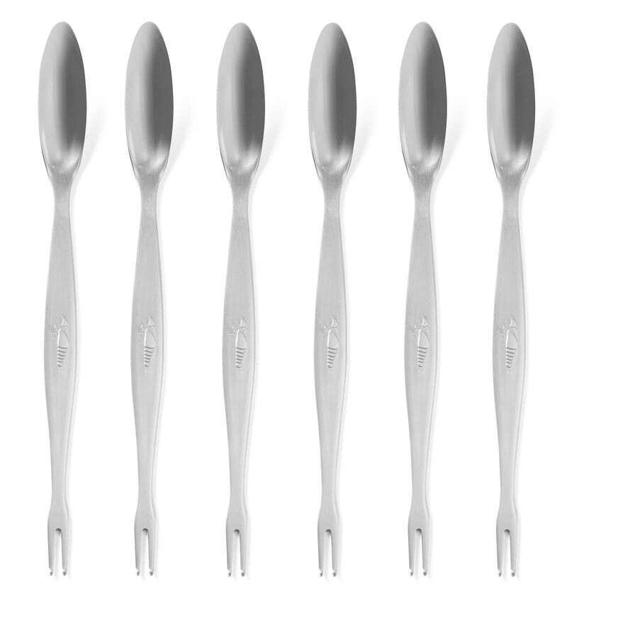 Fourchettes à homard - 6 pièces,  ,  6 u.,  (L)205mm - équipement professionnel de qualité
