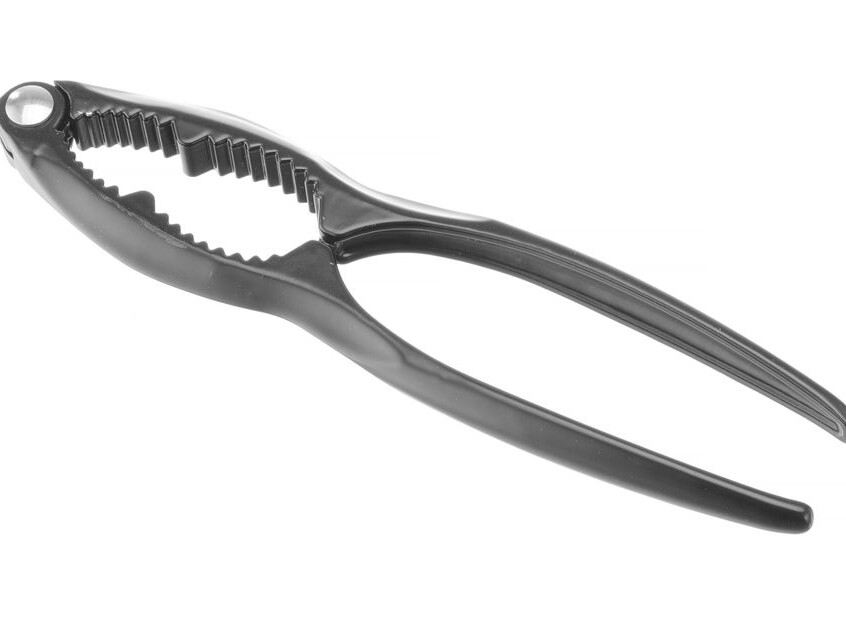 Casse-noix et fruits de mer noir mat,  ,  Noir,  155x35mm - équipement professionnel de qualité