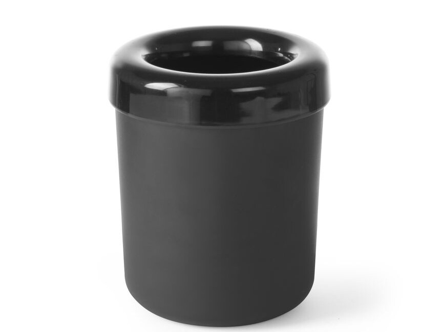 Poubelle de table ou porte-couverts, , Noir, ⌀130x(H... - restauration professionnel de qualité