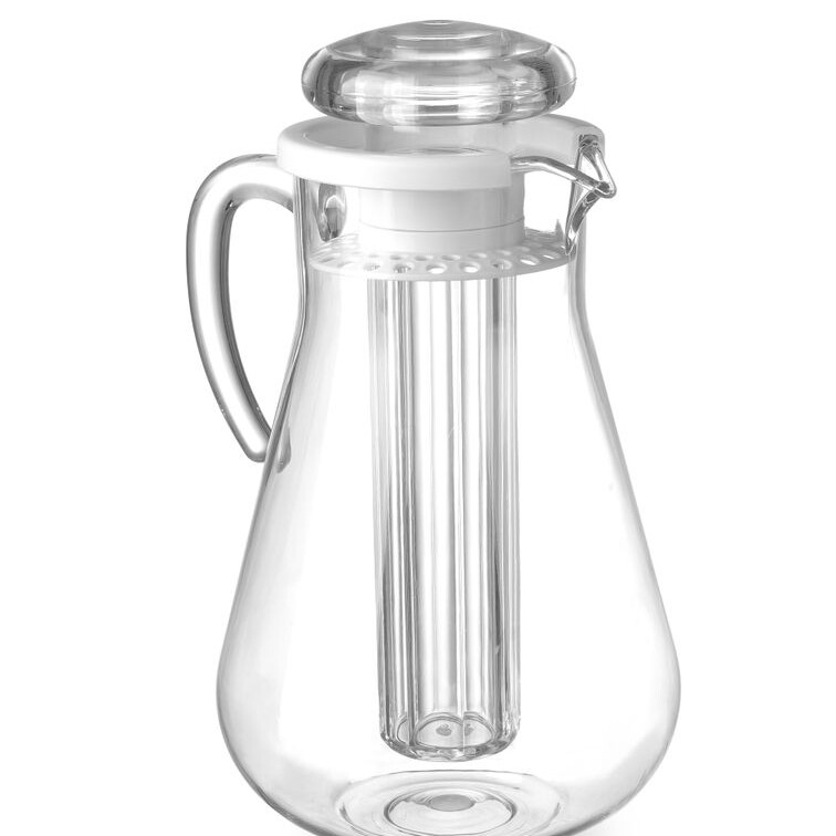 Pichet avec tube à glaçons,  ,  2,  ⌀150x(H)260mm - équipement professionnel de qualité