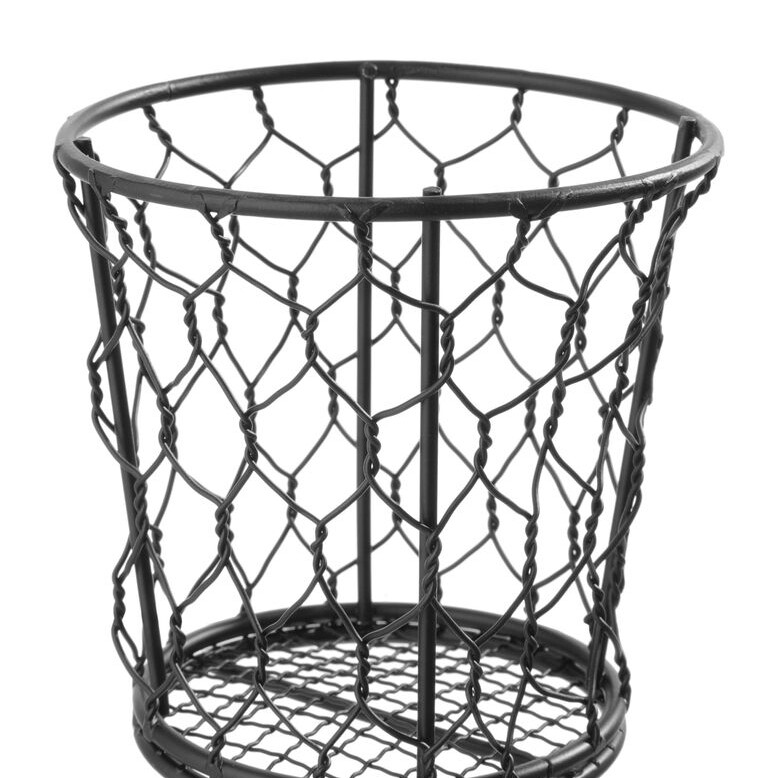 Corbeille en fil deco rond,  ,  ⌀120x(H)110mm - professionnel professionnel de qualité