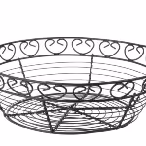 Corbeille en fil deco rond,  ,  ⌀250x(H)80mm - professionnel professionnel de qualité