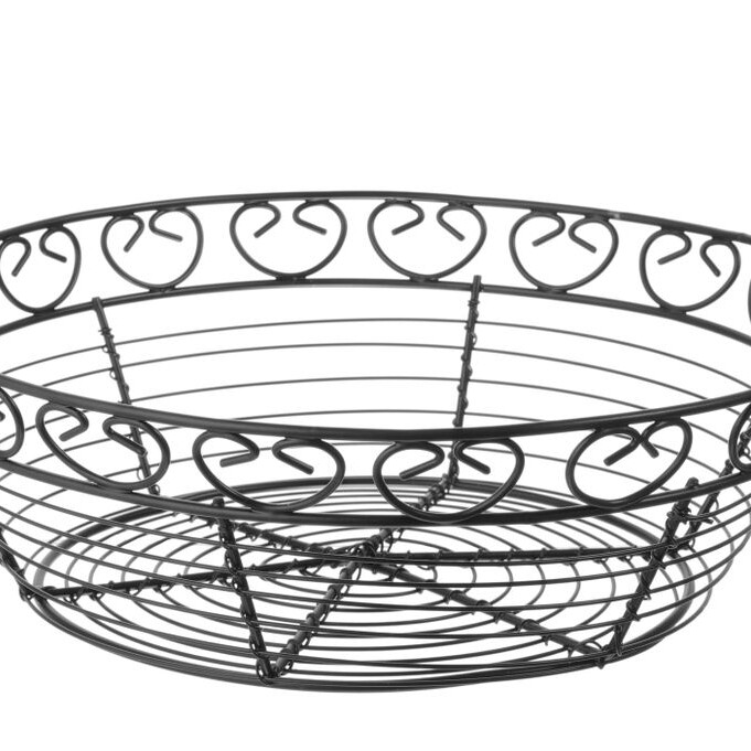 Corbeille en fil deco rond,  ,  ⌀250x(H)80mm - professionnel professionnel de qualité