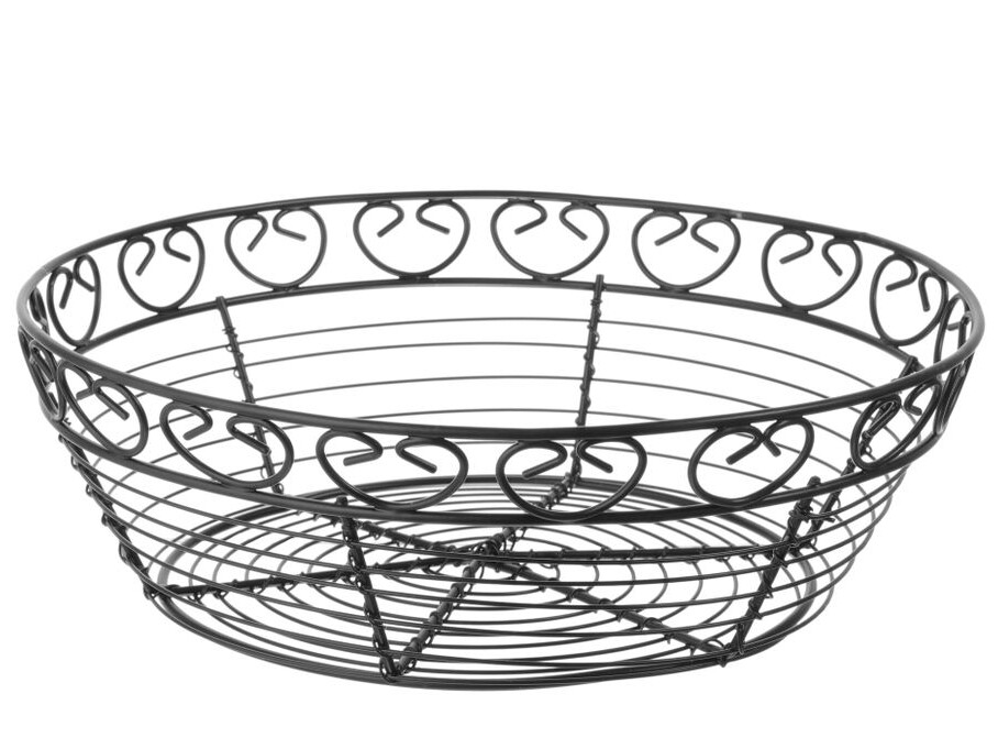 Corbeille en fil deco rond,  ,  ⌀250x(H)80mm - professionnel professionnel de qualité