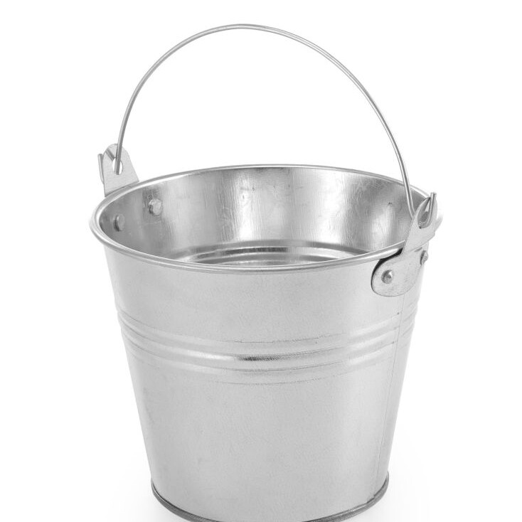 Seau avec anse,  ,  ⌀120x(H)105mm - équipement professionnel de qualité
