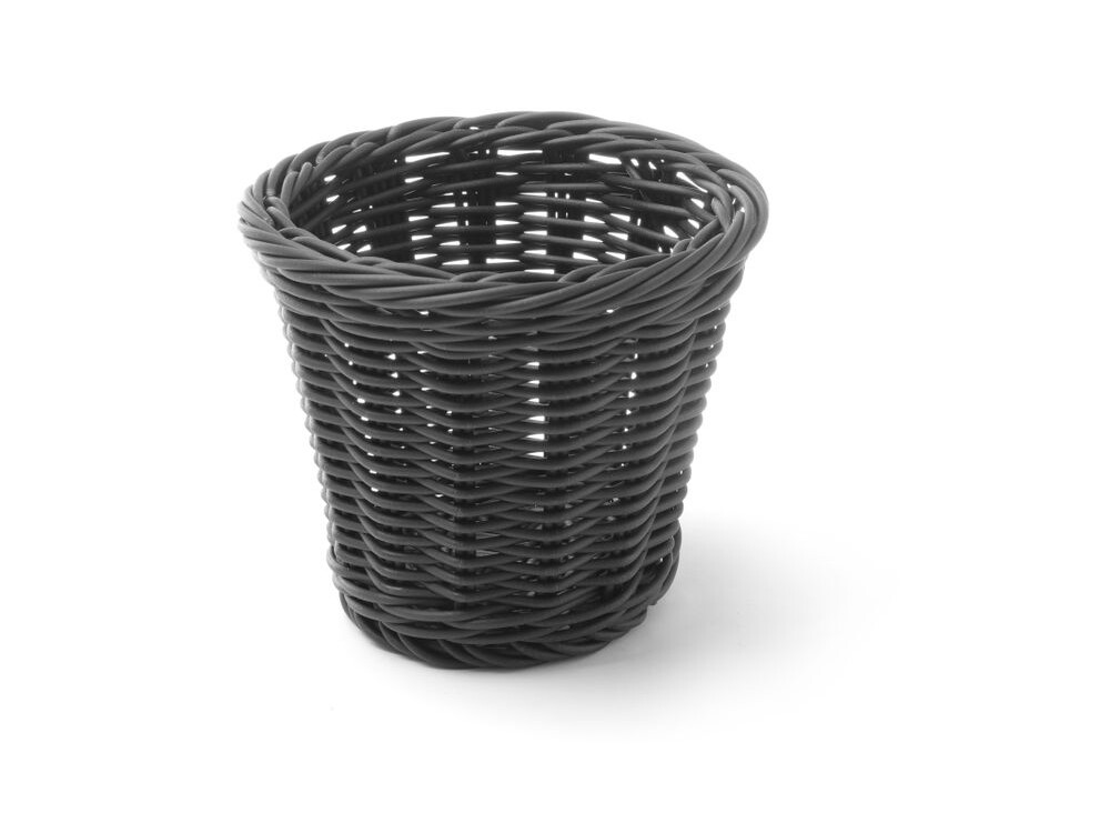 Panier snack, , Noir, ⌀130x(H)110mm - restauration professionnel de qualité