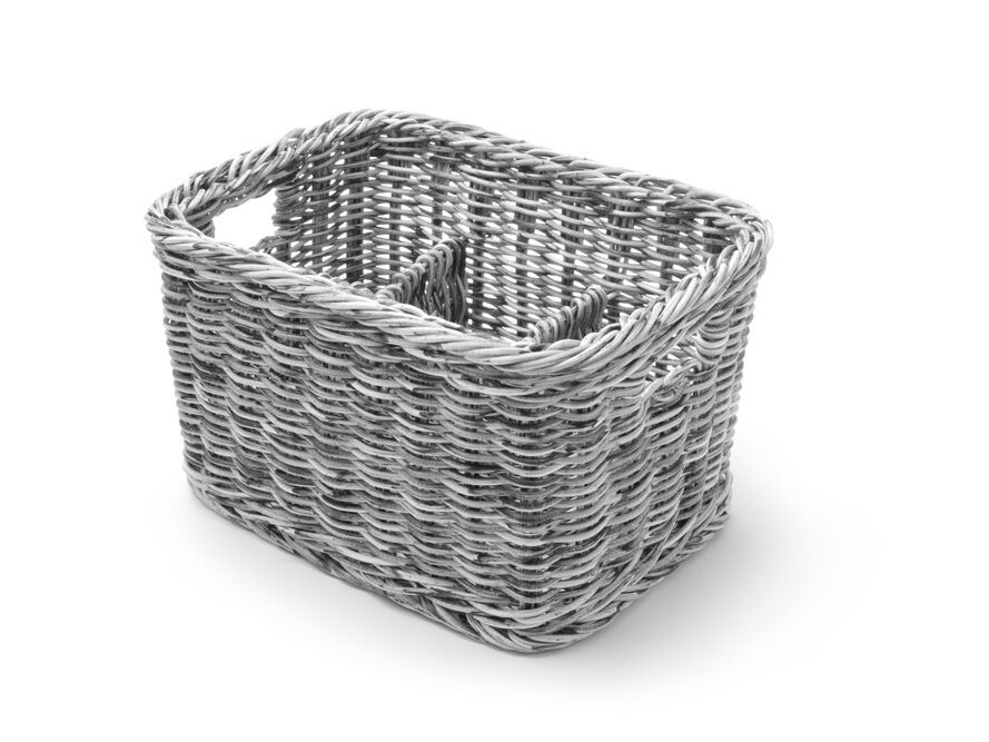 Corbeille à couvert, , Gris clair - équipement professionnel de qualité