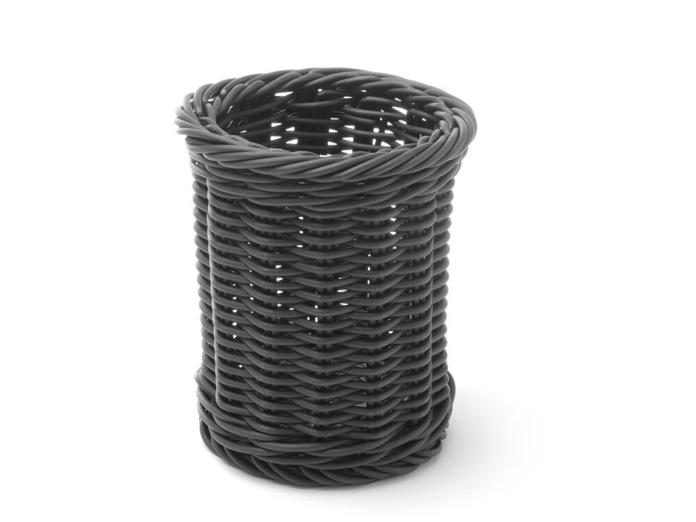 Corbeille à couvert,  ,  Noir,  ⌀100x(H)120mm - professionnel professionnel de qualité