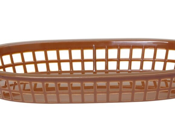 Paniers de service style fast-food, , Brun, 6 u. - cuisine professionnel de qualité