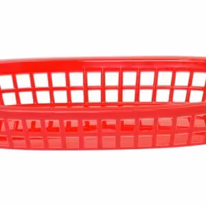 Paniers de service style fast-food,  ,  Rouge,  6 u. - cuisine professionnel de qualité