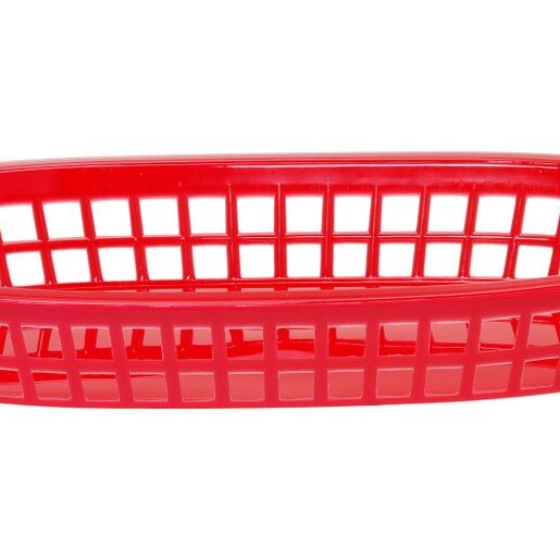 Paniers de service style fast-food,  ,  Rouge,  6 u. - cuisine professionnel de qualité