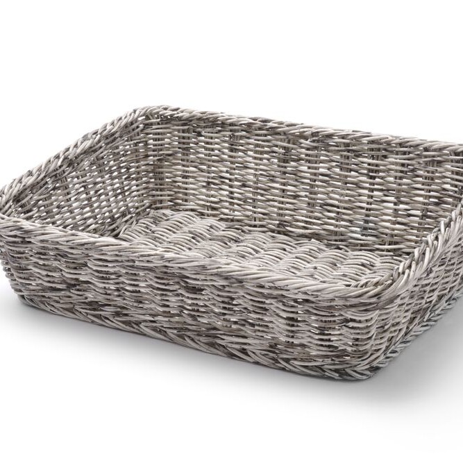 Panier de boulangerie incliné,  ,  Gris clair - cuisine professionnel de qualité