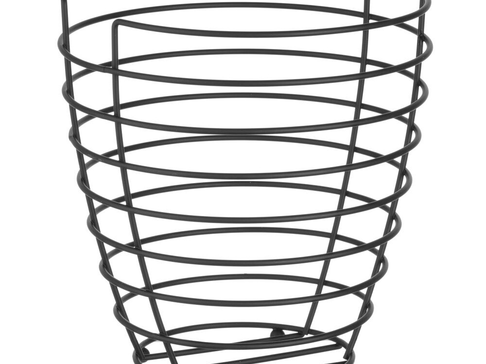 Panier à fruits noir,  ,  ⌀230x(H)250mm - professionnel professionnel de qualité