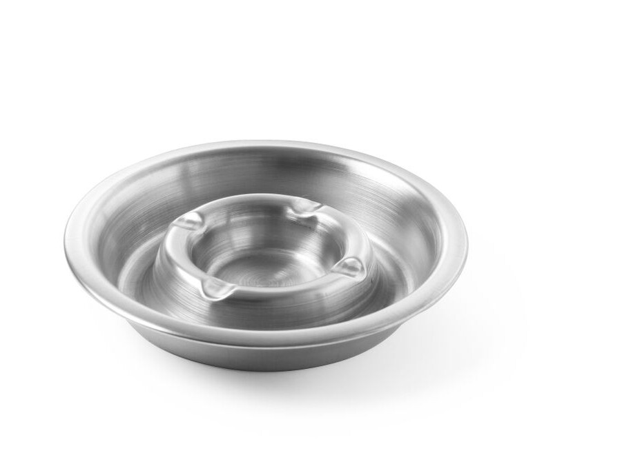 Cendrier avec rebord,  ,  ⌀140x(H)30mm - restauration professionnel de qualité