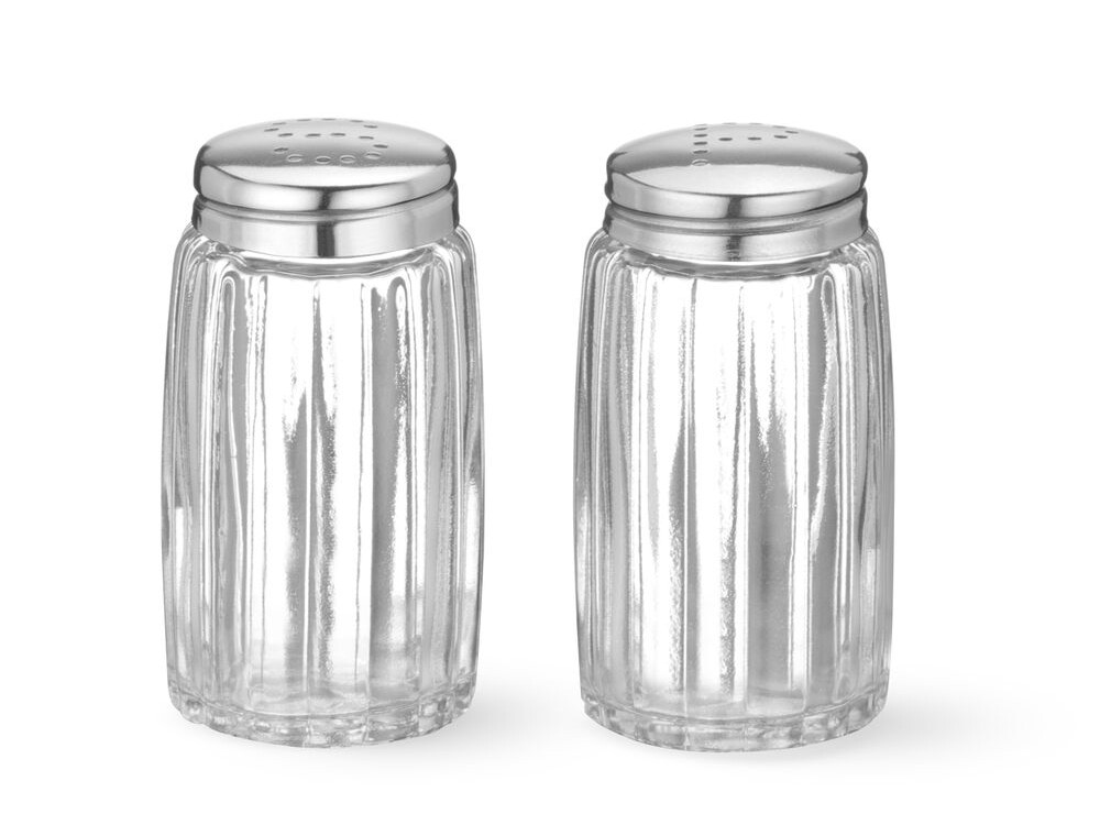 Salière et poivrière set,  ,  ⌀40x(H)70mm - équipement professionnel de qualité