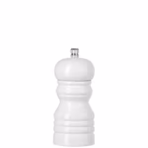 Moulin à sel bois,  ,  Blanc,  ⌀50x(H)113mm - cuisine professionnel de qualité