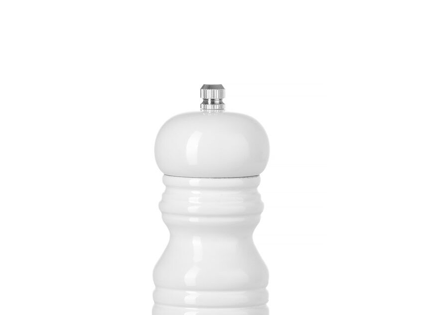 Moulin à sel bois,  ,  Blanc,  ⌀50x(H)113mm - cuisine professionnel de qualité