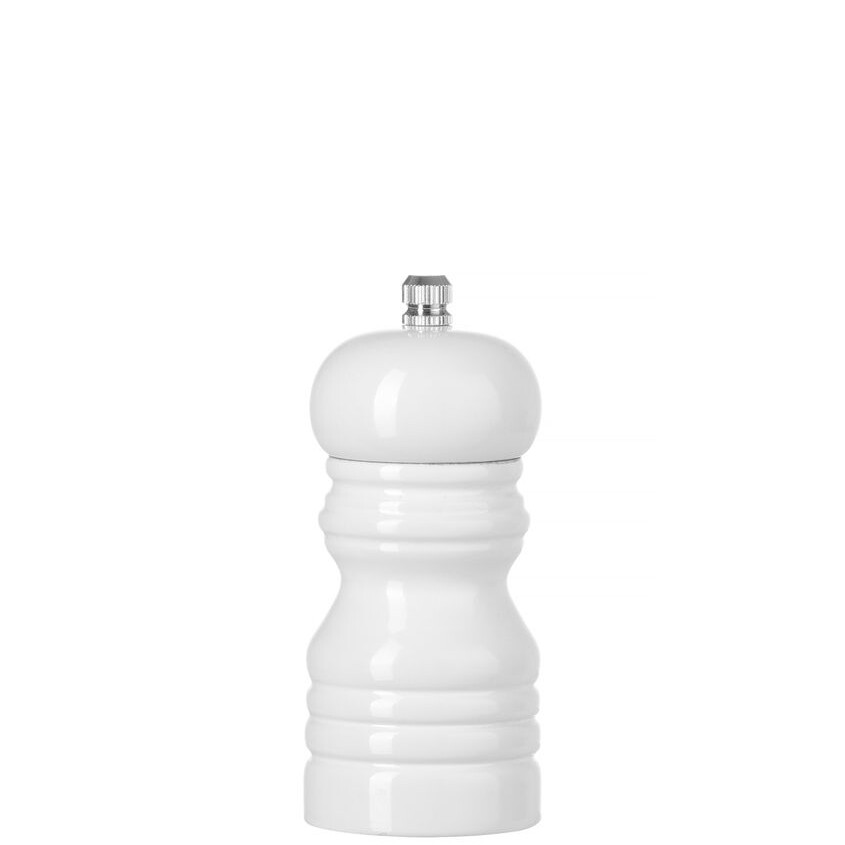 Moulin à sel bois,  ,  Blanc,  ⌀50x(H)113mm - cuisine professionnel de qualité