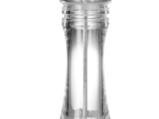 Moulin à sel acrylique,  ,  Transparent,  ⌀60x(H)215mm - cuisine professionnel de qualité