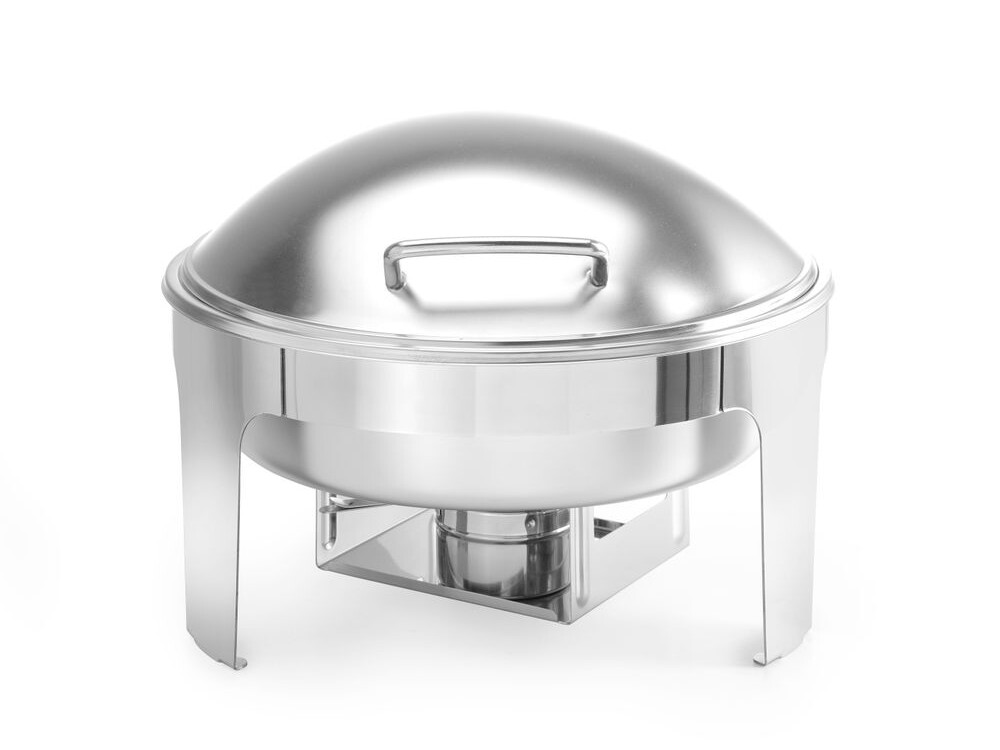 Chafing dish rond finition satiné, , Profi Line - équipement professionnel de qualité