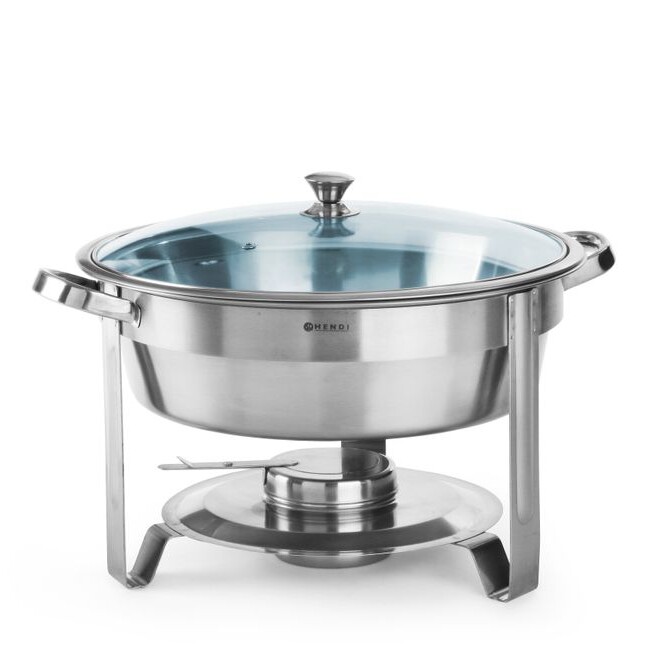 Chafing dish - rond,  ,  Kitchen Line,  3,  ⌀390x(H)270mm - équipement professionnel de qualité