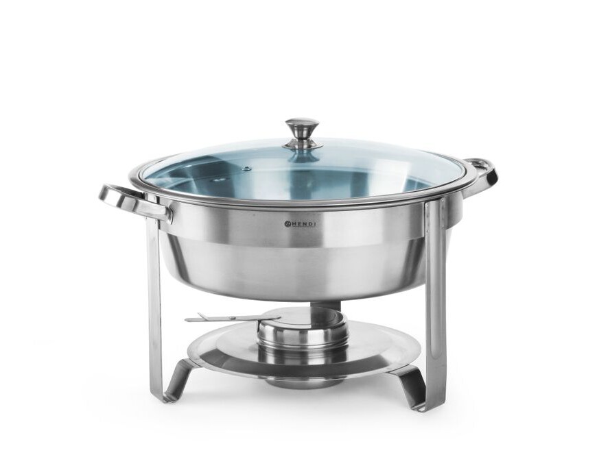Chafing dish - rond,  ,  Kitchen Line,  3,  ⌀390x(H)270mm - équipement professionnel de qualité