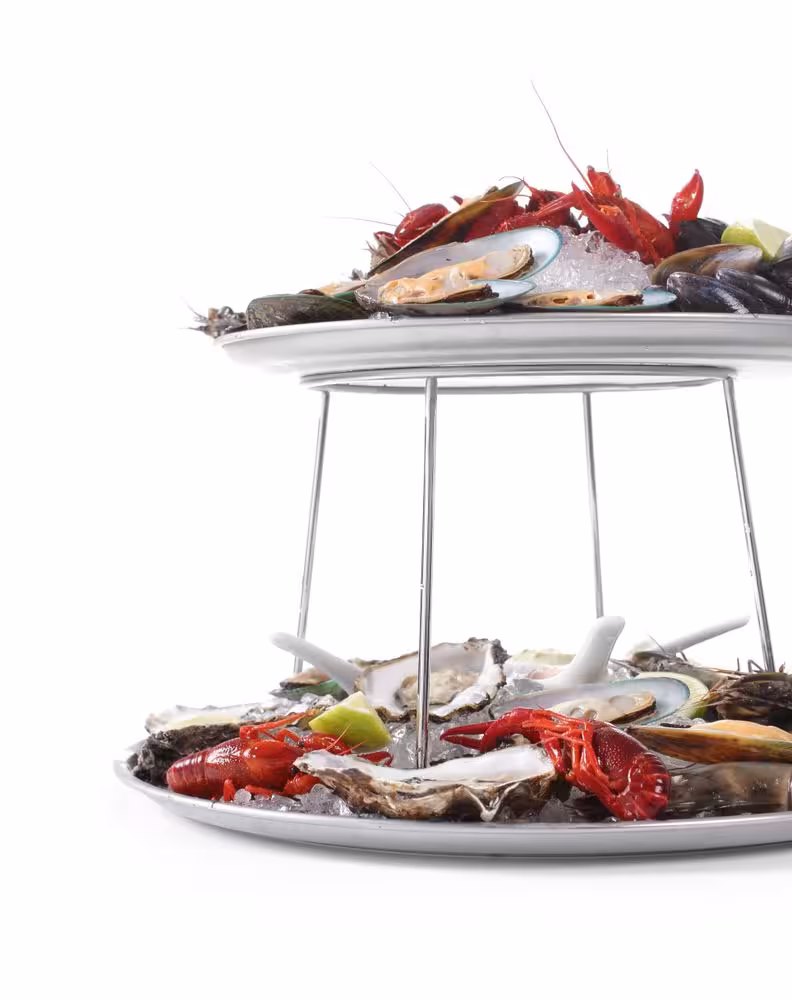 Support plateau de fruits de mer, , ⌀400x(H)200mm - cuisine professionnel, vue détaillée