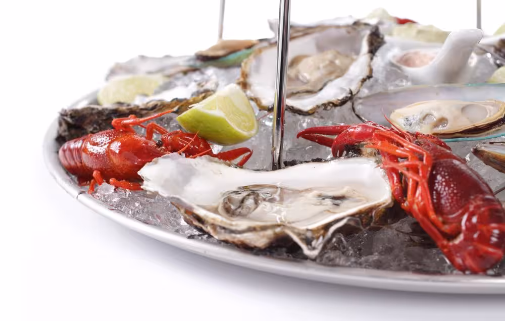 Support plateau de fruits de mer, , ⌀400x(H)200mm - restauration professionnel, vue détaillée