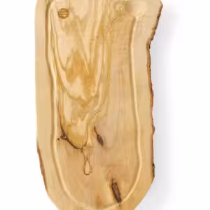 Planche à découper avec rigole en bois d'olivier - cuisine professionnel de qualité