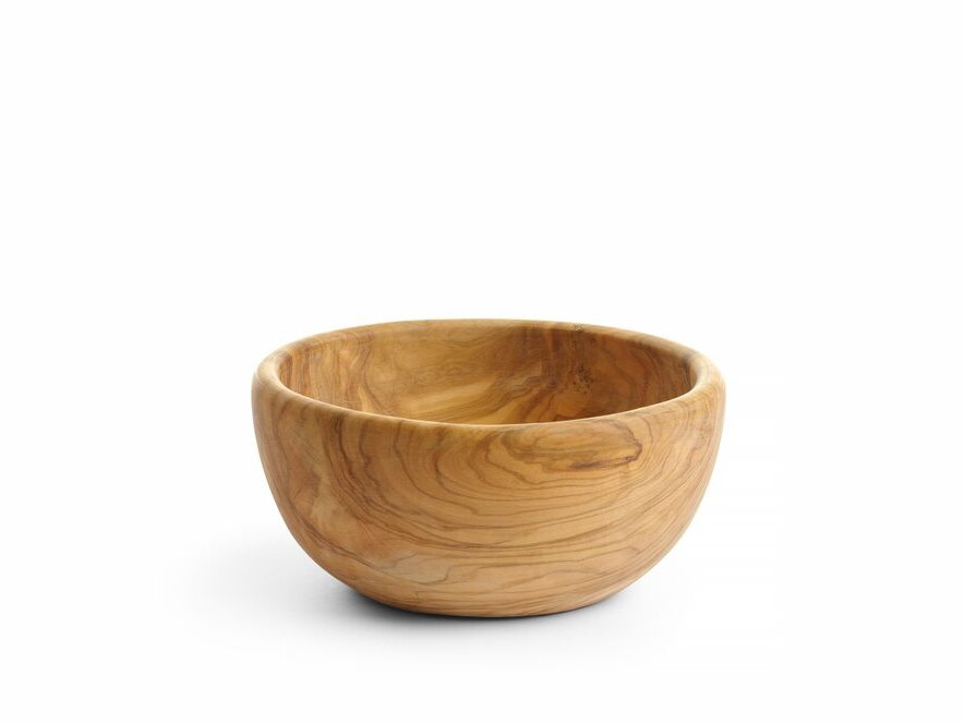 Bol en bois d’olivier,  ,  ⌀155x(H)75mm - cuisine professionnel de qualité
