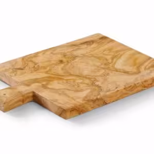 Planche à servir en bois d'olivier - restauration professionnel de qualité