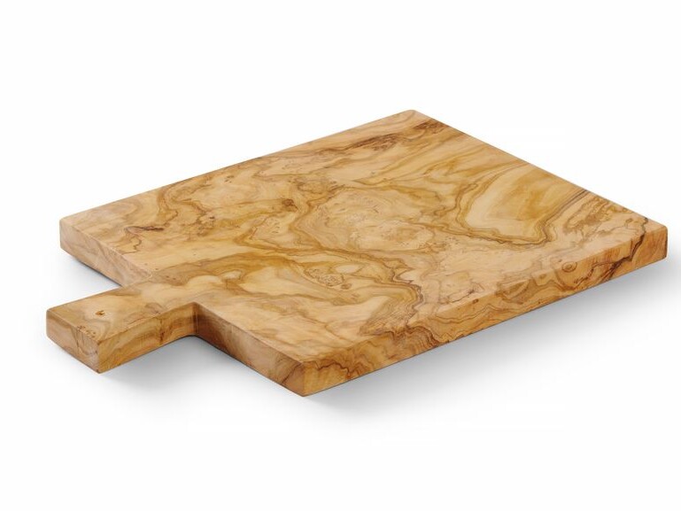 Planche à servir en bois d'olivier - restauration professionnel de qualité