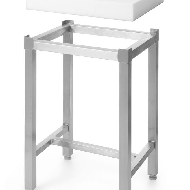 Billot polyéthylène,  ,  505656 + 505670,  Blanc - cuisine professionnel de qualité