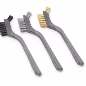 Set de brosses métalliques étroites - 3 pièces,  ,  3 ... - restauration professionnel de qualité