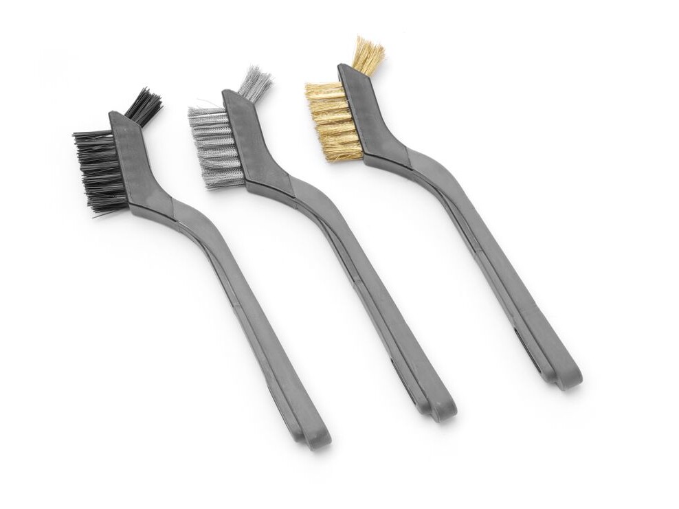 Set de brosses métalliques étroites - 3 pièces, , 3 ... - restauration professionnel de qualité