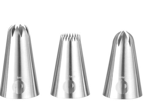 Set de douilles de décoration fleurs &,  pétales - cuisine professionnel de qualité