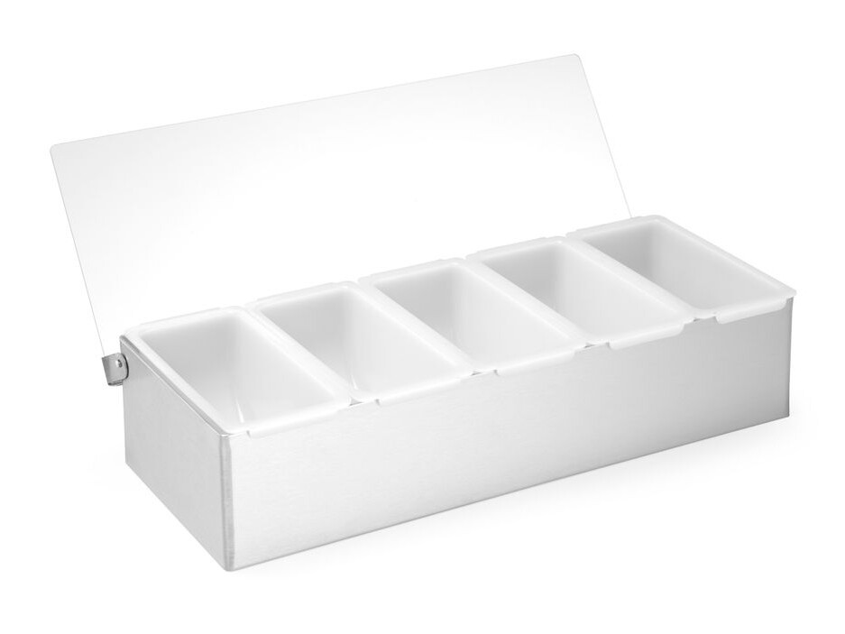 Boîte à ingrédients,  BarUp,  5 boîtes - équipement professionnel de qualité