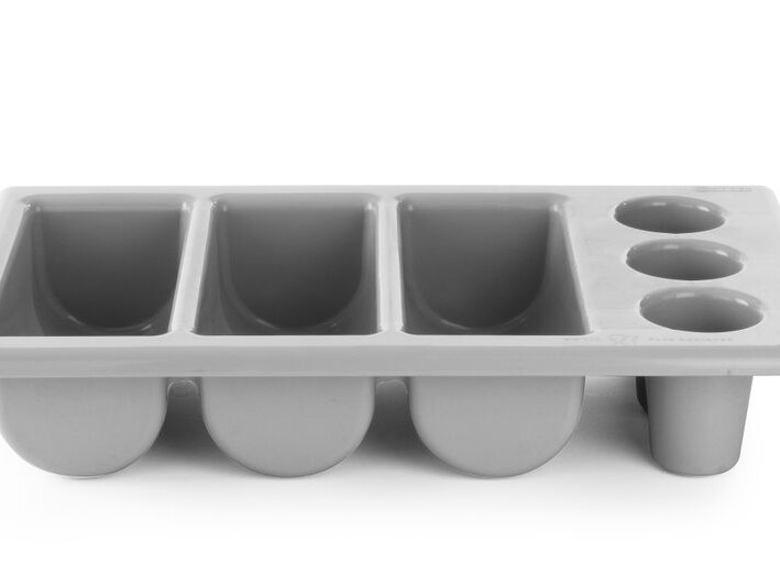 Bac à couverts,  ,  Gris clair - professionnel professionnel de qualité