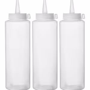 Sets de flacon distributeur - 3 pièces,  ,  0,  Transpar... - cuisine professionnel de qualité