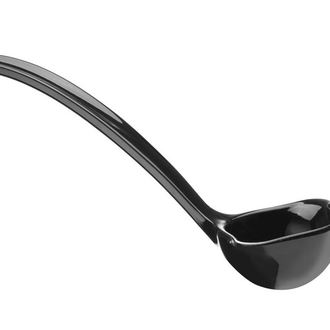 Cuillère à sauce,  ,  0,  Noir,  180x70mm - cuisine professionnel de qualité