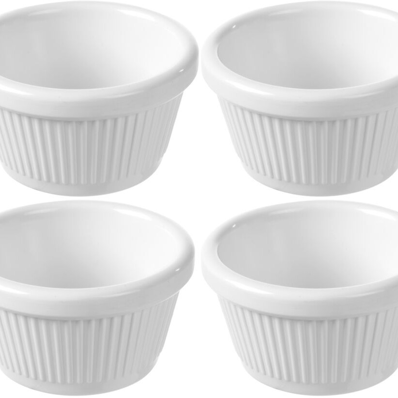 Ramequin - 4 pièces,  ,  50 ml,  ⌀70x(H)35mm - équipement professionnel de qualité
