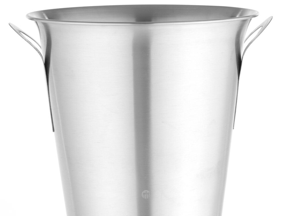 Seau à glace,  BarUp,  3,  Argent,  ⌀210x(H)210mm - équipement professionnel de qualité