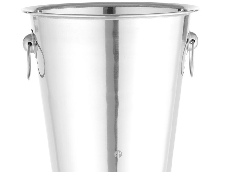 Seau à glace,  BarUp,  3,  Argent,  ⌀220x(H)190mm - cuisine professionnel de qualité