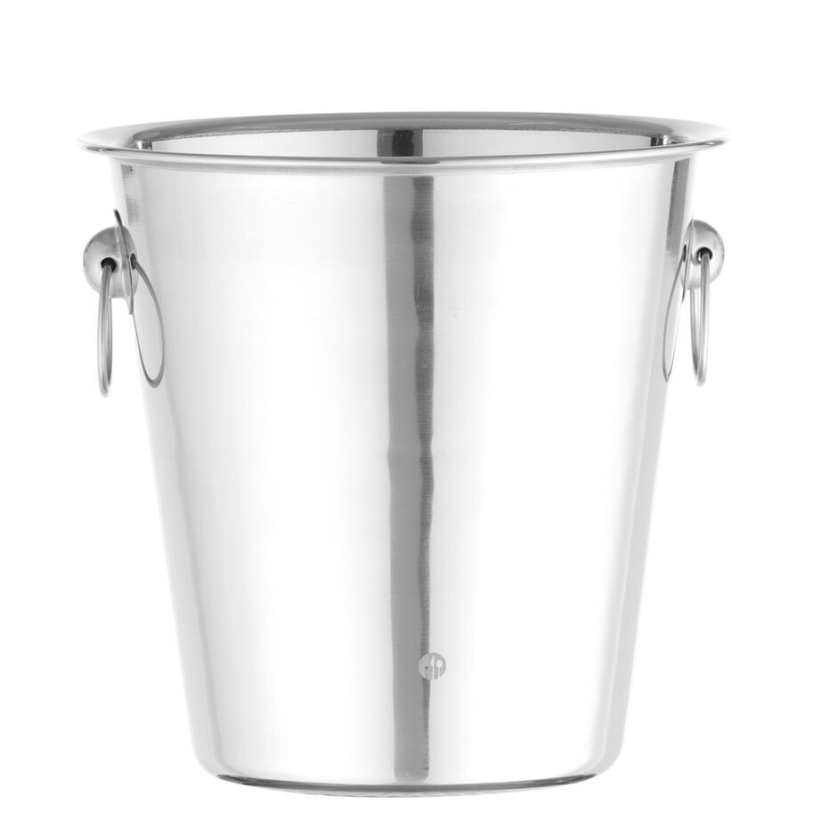 Seau à glace,  BarUp,  3,  Argent,  ⌀220x(H)190mm - cuisine professionnel de qualité