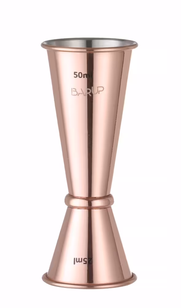 Doseur 30/50 ml,  BarUp,  Cuivre,  ⌀45x(H)114mm - équipement professionnel de qualité