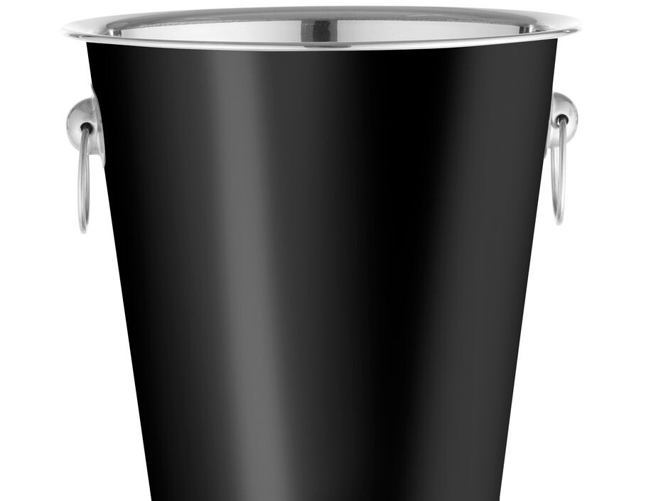 Seau à glace, BarUp, 3, Noir, ⌀220x(H)190mm - cuisine professionnel de qualité