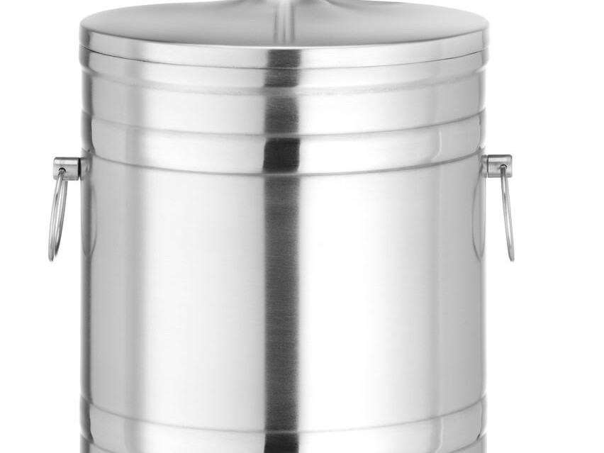 Seau à glaçons double paroi, BarUp, , Argent, ⌀20... - équipement professionnel de qualité
