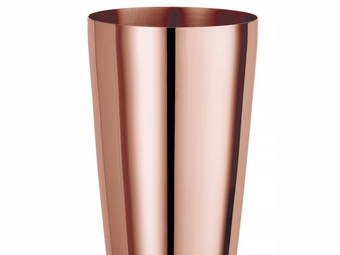 Shaker Boston, BarUp, 0, Cuivre, ⌀90mm - cuisine professionnel de qualité