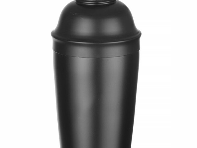 Shaker Cobbler - 3 pièces,  BarUp,  Noir,  ⌀85x(H)240mm - cuisine professionnel de qualité