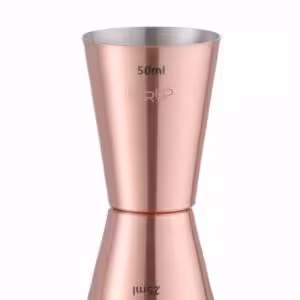 Doseur 25/50 ml,  BarUp,  Cuivre,  ⌀42x(H)86mm - équipement professionnel de qualité